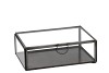 AMBER BOX GLAS BLACK 18X12X6CM P/1 NM