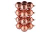 GLASS BALL CORAL 80MM P/16