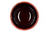 IRON STONE RED GLAZED POT 24X23CM