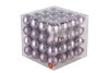GLASS BALL ROSTED LILA 40MM P/64