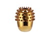 SPIKE GOLD SHINY VAAS 17X22CM