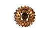 SPIKE GOLD SHINY VAAS 17X22CM