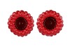 RASPBERRY VASE RED 19X19CM