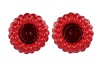 RASPBERRY VASE RED 24X24CM