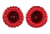 RASPBERRY VASE RED 30X30CM