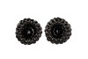 RASPBERRY VASE BLACK 14X13CM
