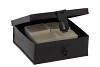 AMBER DOOS METAL BLACK 12X12X5CM