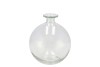 GLASS DRY CLEAR BOTTLE GLOBE 9X12CM