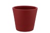 VINCI RED VELVET CONTAINER POT 15X13CM