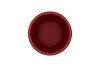VINCI RED VELVET CONTAINER POT 15X13CM