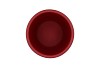 VINCI RED VELVET CONTAINER POT 18X16CM