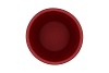 VINCI RED VELVET CONTAINER POT 21X19CM