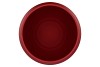 VINCI RED VELVET FLOWER POT 31X28CM