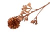 SILK DYE COPPER DAHLIA 65CM