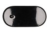 MARRAKECH BLACK CANDLE PLATE OVAL 30X14X2,5CM