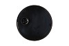 AMBER MARRAKECH BLACK CANDLE PLATE 12X12X2,5CM