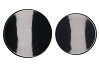 MARRAKECH BLACK PLATE 26X26X2CM ASS P/2