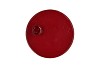 AMBER MARRAKECH BORDEAUX CANDLE PLATE 12X12X2,5CM