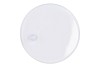 MARRAKECH WHITE CANDLE PLATE ROUND 22X2,5CM