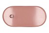 MARRAKECH PINK CANDLE PLATE OVAL 30X14X2,5CM