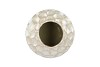 MEDINA LIGHT PEARL VASE 19X26CM