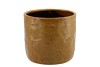 IRON STONE YELLOW GLAZED POT 16X15CM NM