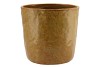 IRON STONE YELLOW GLAZED POT 24X23CM NM