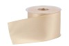 RIBBON GRAVE DOUBLE SATIN 63 BEIGE 70MMX25M P/1