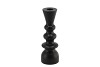 KANDELAAR CURVY BLACK D7 X 20 CM