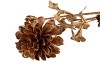 SILK DYE GOLD DAHLIA 65CM