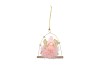 FLUFFY ENGEL HANGEND OLD PINK 15X5X18CM