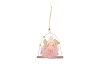 FLUFFY ENGEL HANGEND OLD PINK 15X5X18CM