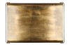 DOBRA GOLD METAL TRAY ANTIQUE 31X20X3CM NM