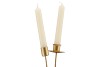 DOBRA GOLD METAL CANDLE PLUG 6X6X13CM PER 4 NM