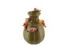 BIRD VASE OLIVE 13X13X19CM