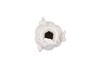 BIRD VASE MAT WHITE 12X12X15CM
