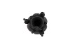 BIRD VASE MAT BLACK 12X12X15CM