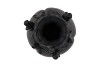 BIRD VASE MAT BLACK 18X18X28CM