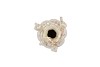 BIRD VASE WHITE PEARL 12X12X15CM