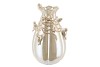 BIRD VASE WHITE PEAR 22X25X37CM