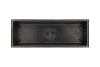 MELAMINE GREY TRAY RECTANGLE 25X9X9CM NM