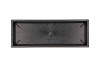 MELAMINE GREY TRAY RECTANGLE 25X9X4CM NM
