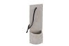 POLYSTONE TITULAIRE DE FLEUR 7X5X20CM