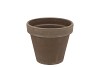 TERRA CHOCO BLOEMPOT GRIJS 14X12CM