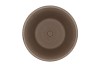 TERRA CHOCO CONICAL BOWL GREY 25X14CM SILICONISED