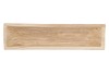 WOOD NATURAL TRAY RECTANGLE 60X16X9CM NM