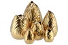 MENTON TULIP VASE SHINY GOLD 9X9X11CM ASS P/1