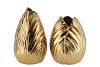 MENTON TULIP VASE SHINY GOLD 17X17X22CM ASS P/1