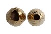 MENTON TULIP VASE SHINY GOLD 17X17X22CM ASS P/1