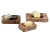 AMBER SCHAAL MANGO HOUT 15X11X2CM